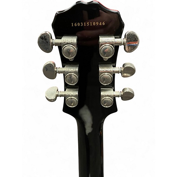 Used Epiphone Les Paul Standard Black Solid Body Electric Guitar