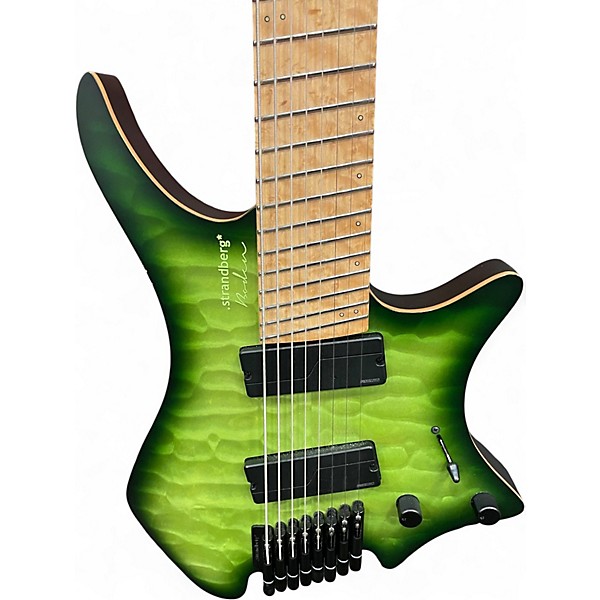 Used strandberg BODEN ORIGINAL NX8 EARTH GREEN Solid Body Electric Guitar