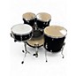 Used Ludwig 5 Piece Backbeat Black Drum Kit