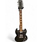 Used Gibson SG Standard Ebony Solid Body Electric Guitar thumbnail