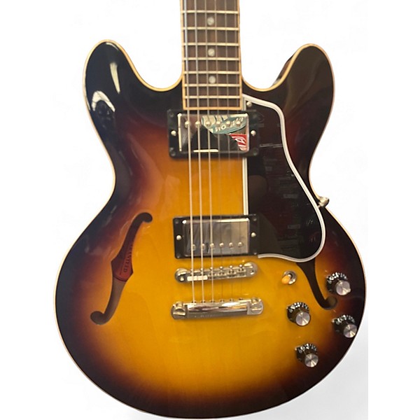 Used Gibson ES339 2 Color Sunburst Hollow Body Electric Guitar