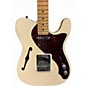 Used Fender American Deluxe Telecaster Thinline Olympic White Hollow Body Electric Guitar
