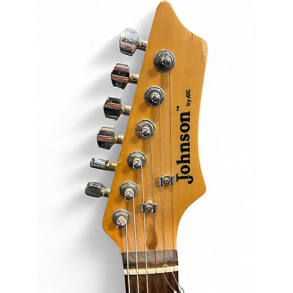 Used Johnson S STYLE Black Solid Body Electric Guitar