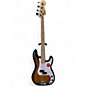 Used Squier Precision Bass 2 Tone Sunburst Electric Bass Guitar thumbnail
