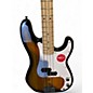 Used Squier Precision Bass 2 Tone Sunburst Electric Bass Guitar