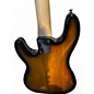 Used Squier Precision Bass 2 Tone Sunburst Electric Bass Guitar
