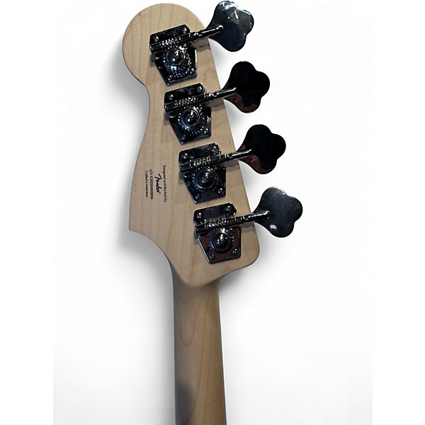 Used Squier Precision Bass 2 Tone Sunburst Electric Bass Guitar