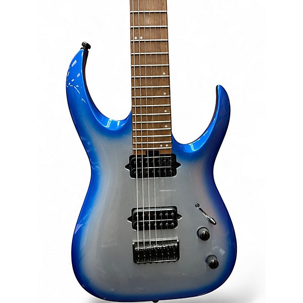 Used Jackson Pro Series Misha Mansoor Signature Juggernaut HT7FM Blue Sky Burst Solid Body Electric Guitar