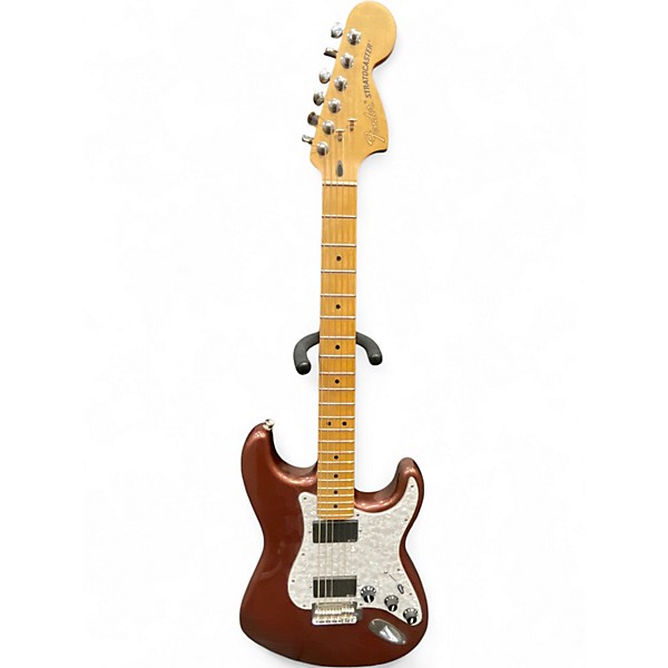 Used Fender Deluxe Roadhouse Stratocaster Classic Copper Solid Body Electric Guitar