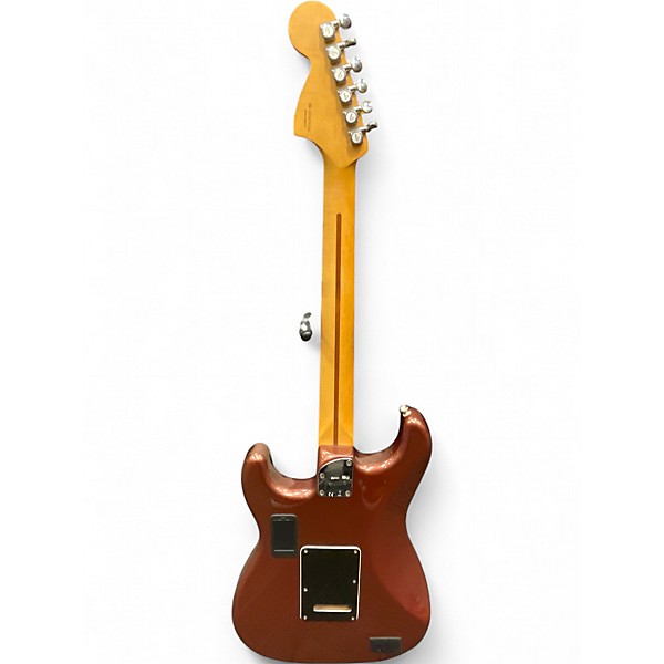 Used Fender Deluxe Roadhouse Stratocaster Classic Copper Solid Body Electric Guitar