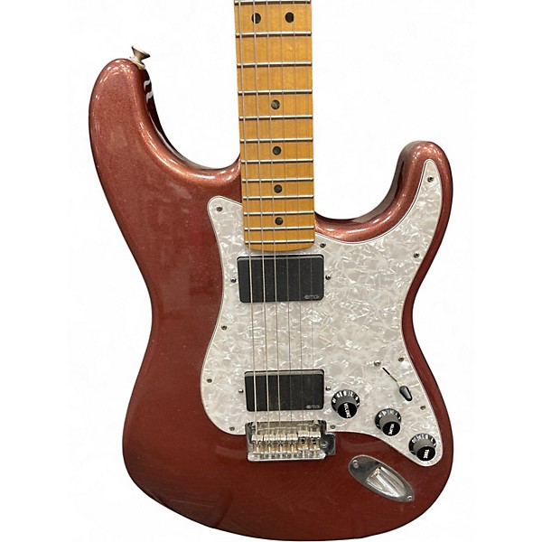Used Fender Deluxe Roadhouse Stratocaster Classic Copper Solid Body Electric Guitar