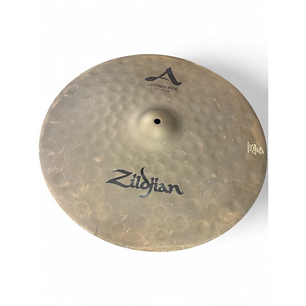Used Zildjian 18in A CUSTOM UPTOWN RIDE Cymbal