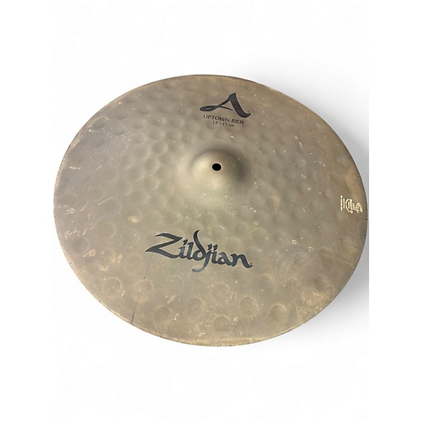 Used Zildjian 18in A CUSTOM UPTOWN RIDE Cymbal