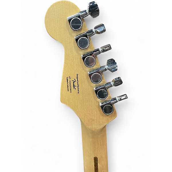 Used Squier STRATOCASTER BLACK Solid Body Electric Guitar