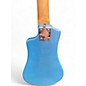Used Hofner Travel Guitar Blue Electric Guitar