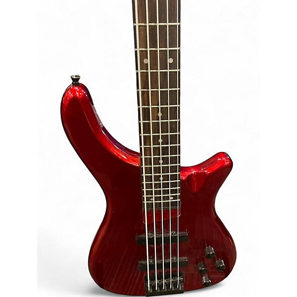 Used Rogue LX205B Red Electric Bass Guitar