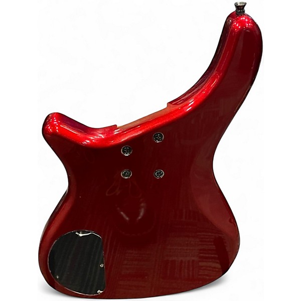 Used Rogue LX205B Red Electric Bass Guitar