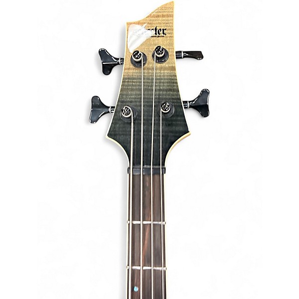 Used Schecter Guitar Research SLS Elite-4 Black Fade Burst Electric Bass Guitar
