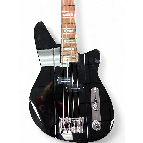 Used Reverend Sentinel Black Electric Bass Guitar