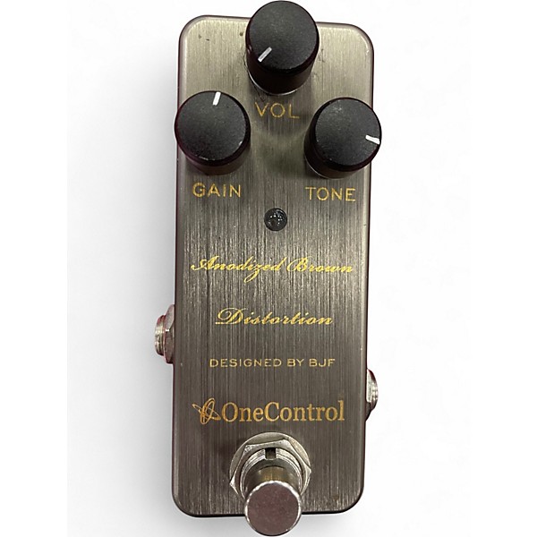 Used Onecontrol ANODIZED BROWN DISTORTION Pedal