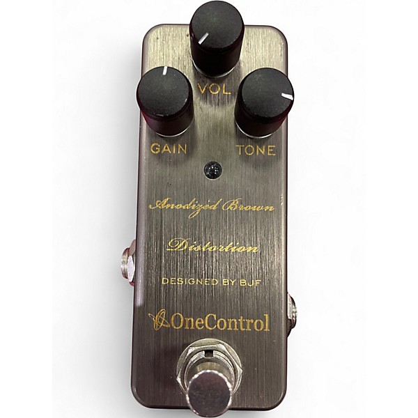 Used Onecontrol ANODIZED BROWN DISTORTION Pedal