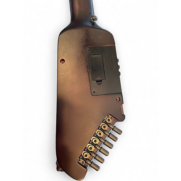 Used Donner hush-1 2 Tone Sunburst Solid Body Electric Guitar