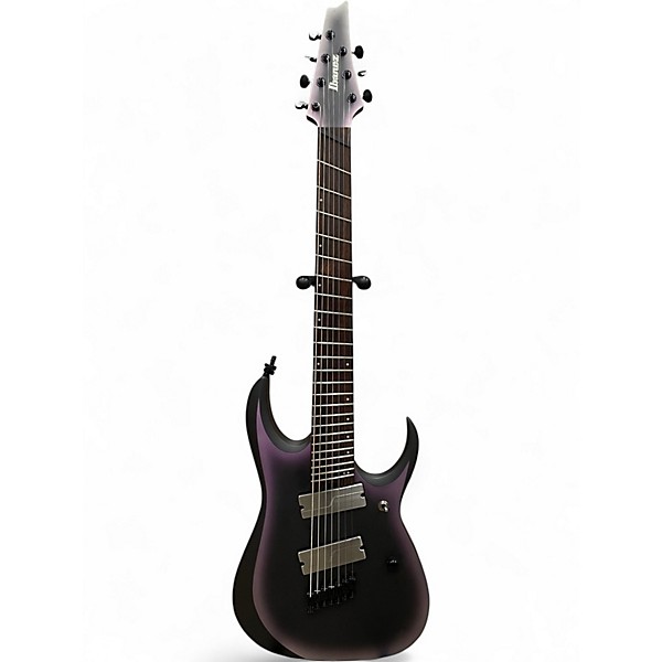 Used Ibanez RGD71ALMS Axion Label Multi-Scale 7 String Aurora Burst Solid Body Electric Guitar