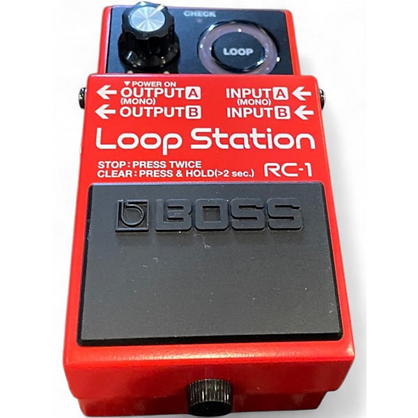 Used BOSS RC1 Loop Station Pedal