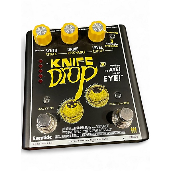 Used Eventide KNIFE DROP Effect Pedal