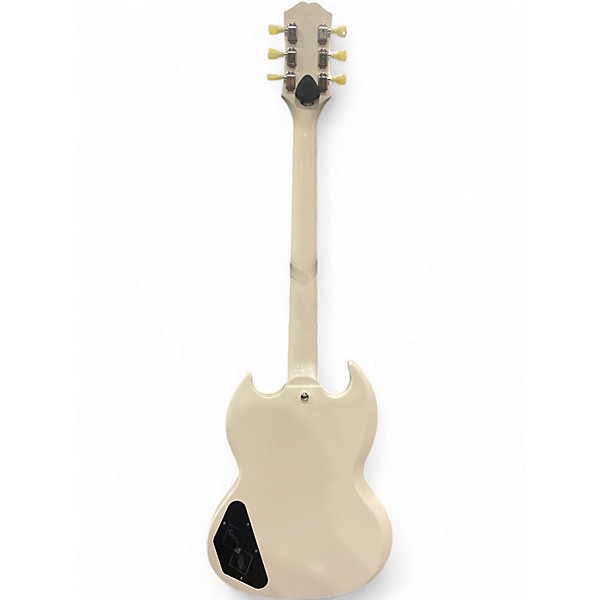 Used Epiphone Les Paul SG Standard White Solid Body Electric Guitar