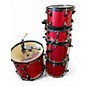 Used ddrum 5 Piece Journeyman Player Metallic Red Drum Kit thumbnail