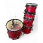 Used ddrum 5 Piece Journeyman Player Metallic Red Drum Kit