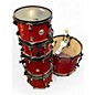 Used ddrum 5 Piece Journeyman Player Metallic Red Drum Kit