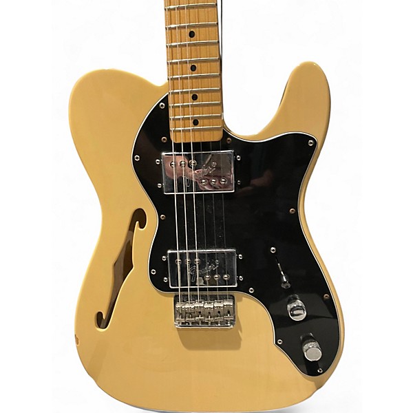 Used Fender FSR Thinline 72 Telecaster  Natural Hollow Body Electric Guitar