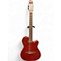 Used Godin Multiac mundial Aztec red Classical Acoustic Electric Guitar thumbnail