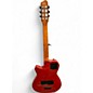 Used Godin Multiac mundial Aztec red Classical Acoustic Electric Guitar