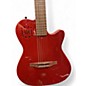 Used Godin Multiac mundial Aztec red Classical Acoustic Electric Guitar