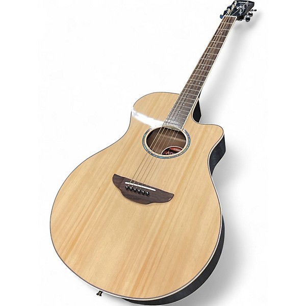 Used Yamaha APX600 Natural Acoustic Electric Guitar