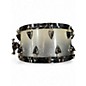 Used 2020s Orange County Drum & Percussion 14in MAPLE 25 PLY VENTED SNARE Silver Sparkle Drum