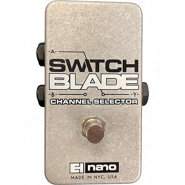 Used Electro-Harmonix Switchblade Nano Channel Selector Footswitch Pedal