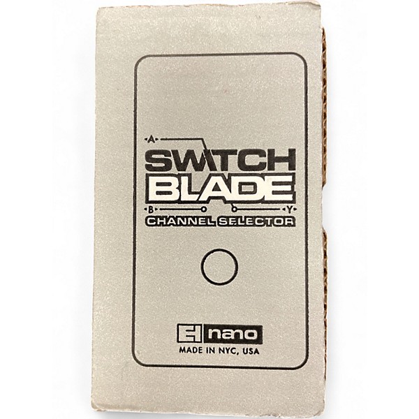 Used Electro-Harmonix Switchblade Nano Channel Selector Footswitch Pedal