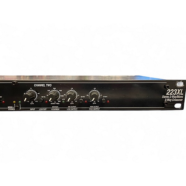 Used dbx 223XL Stereo 2-Way/Mono 3-Way Crossover