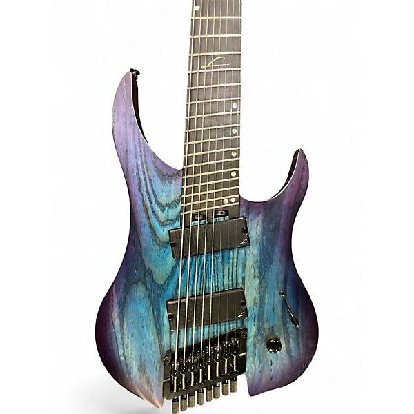 Used Legator Ghost G8FP 8 String Cali Cobalt Solid Body Electric Guitar
