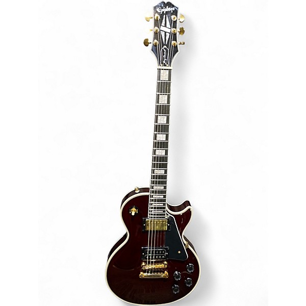 Used Epiphone Jerry Cantrell "Wino" Les Paul Custom Wino Solid Body Electric Guitar