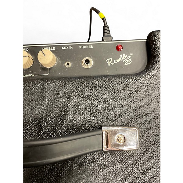 Used Fender Rumble 25 25W 1x10 Bass Combo Amp