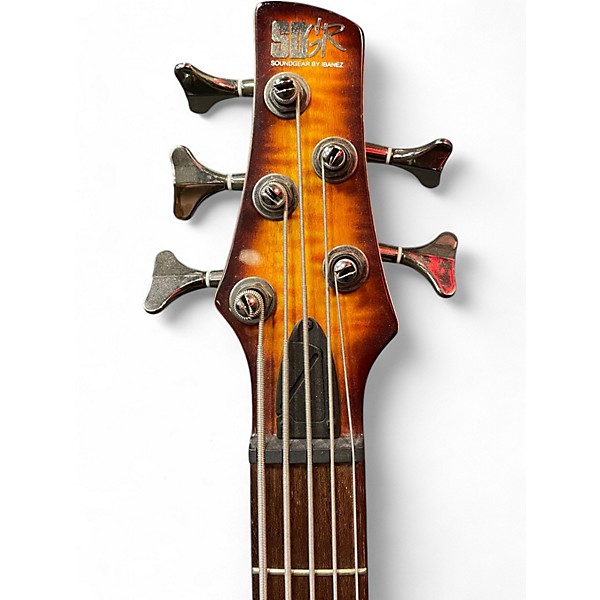 Used Ibanez SR405EQM Sunburst Electric Bass Guitar