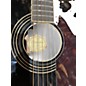 Used Silvertone 955 Dreadnought Black Acoustic Guitar