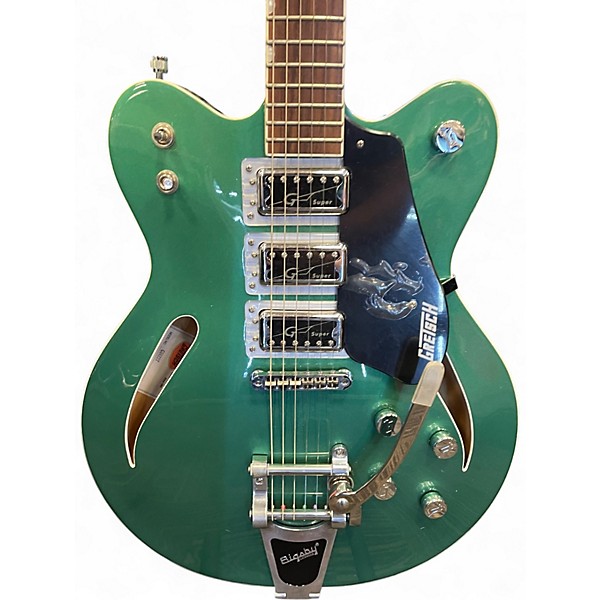 Used Gretsch Guitars G5622T Electromatic Center Block Double Cut Bigsby GEORGIA GREEN Hollow Body Electric Guitar