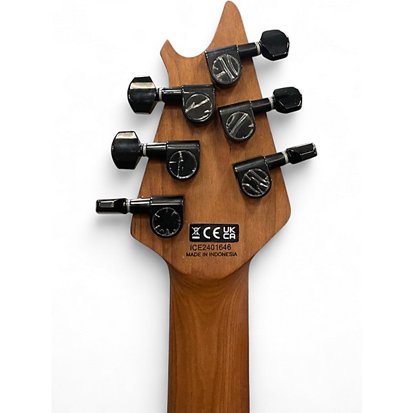 Used EVH Wolfgang TOM Standard Gloss Black Solid Body Electric Guitar