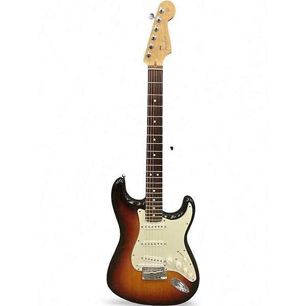 Used 2007 Fender Fender VG Stratocaster 3 Tone Sunburst Solid Body Electric Guitar